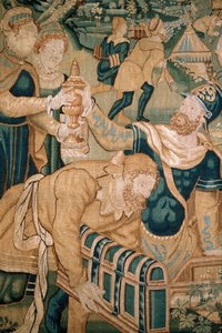 Toul Municipal Museum, Tapestry du Nord (16th Century) Detail